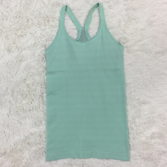 lululemon athletica Tops - Lululemon Power Y mint green tank size 4